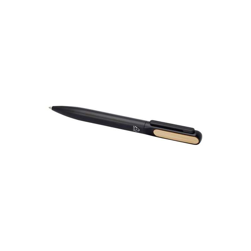 Penna biro in alluminio riciclato con inchiostro nero - cod. P107914