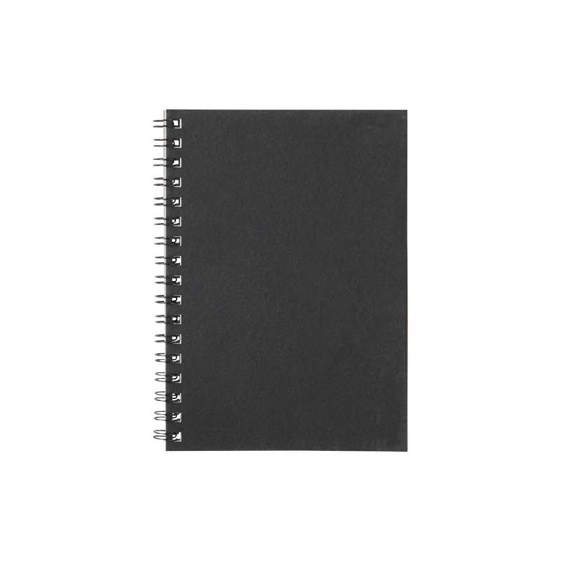 Blocco note A6 colorato con spirale da 50 fogli di carta bianca - cod. P210188