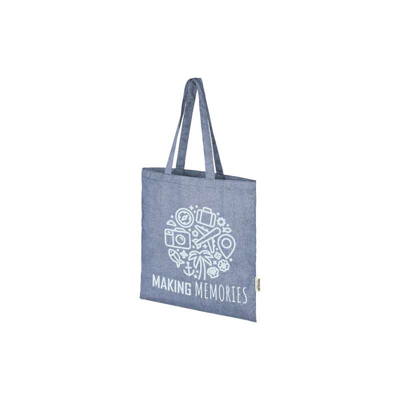 Tote bag 38 x 42 cm. con logo stampato - cod. P120703