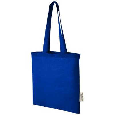 Tote bag in cotone riciclato GRS da 140 g/m2 Madras - 7L - cod. P120695