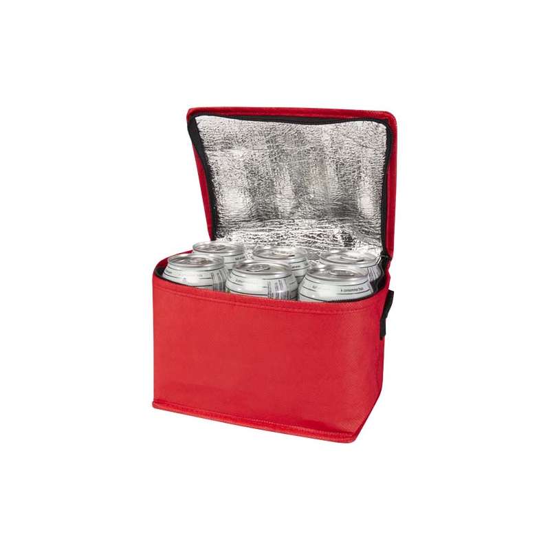 Borsa termica con capacità per 6 lattine in tessuto non tessuto riciclato certificato GRS Spectrum - 4L - cod. P130082