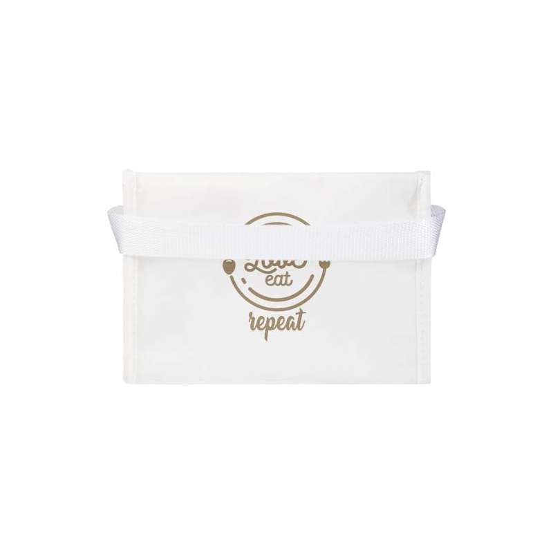 Borsa termica con capacità per 6 lattine in tessuto non tessuto riciclato certificato GRS Spectrum - 4L - cod. P130082