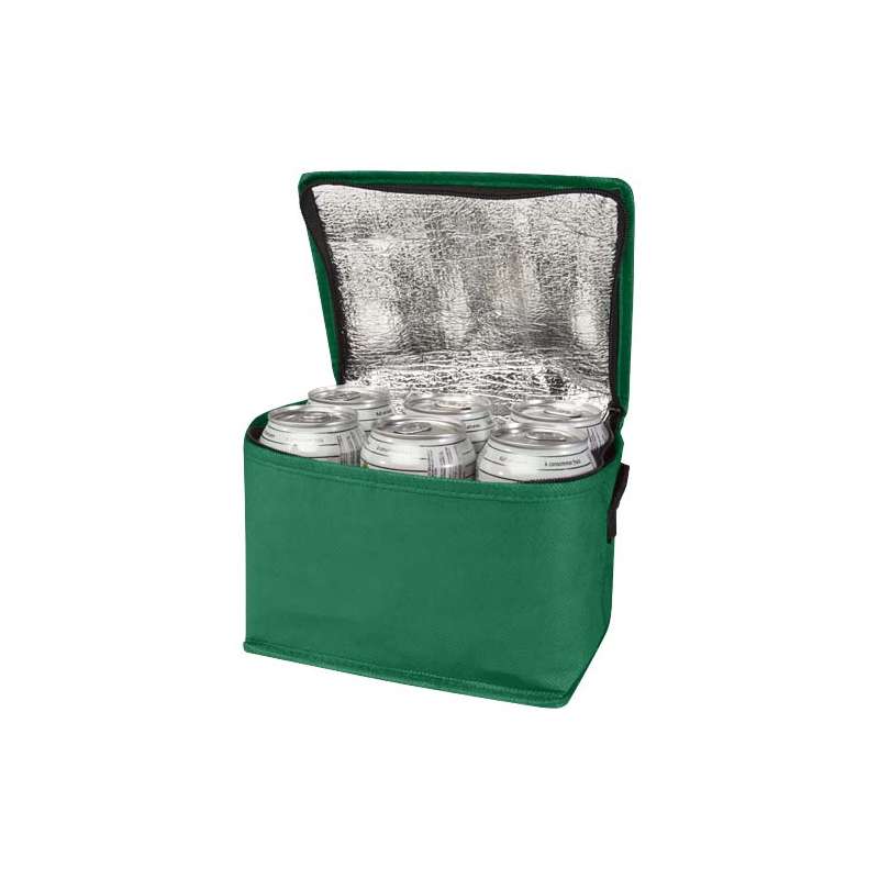 Borsa termica con capacità per 6 lattine in tessuto non tessuto riciclato certificato GRS Spectrum - 4L - cod. P130082