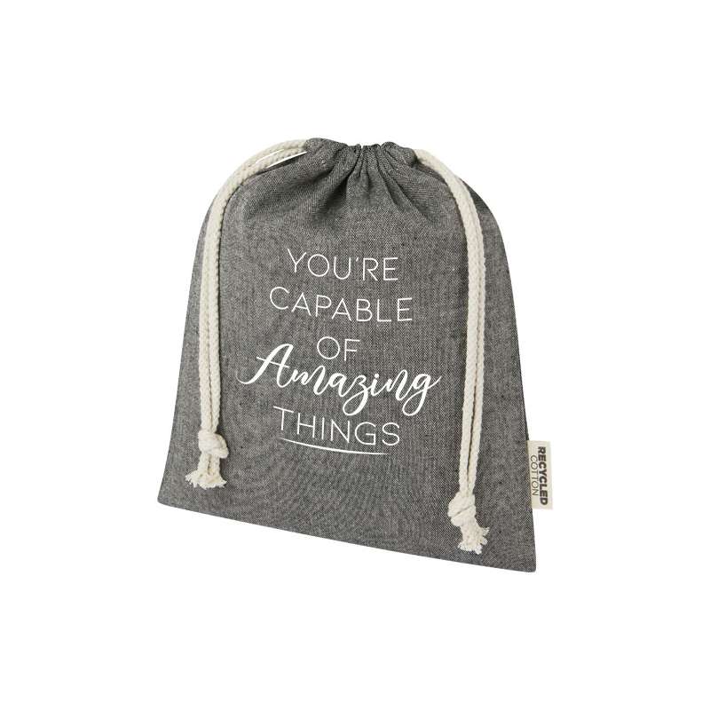 Sacchetto con scritte promozionali f.to 25x30 cm. - cod. P120671