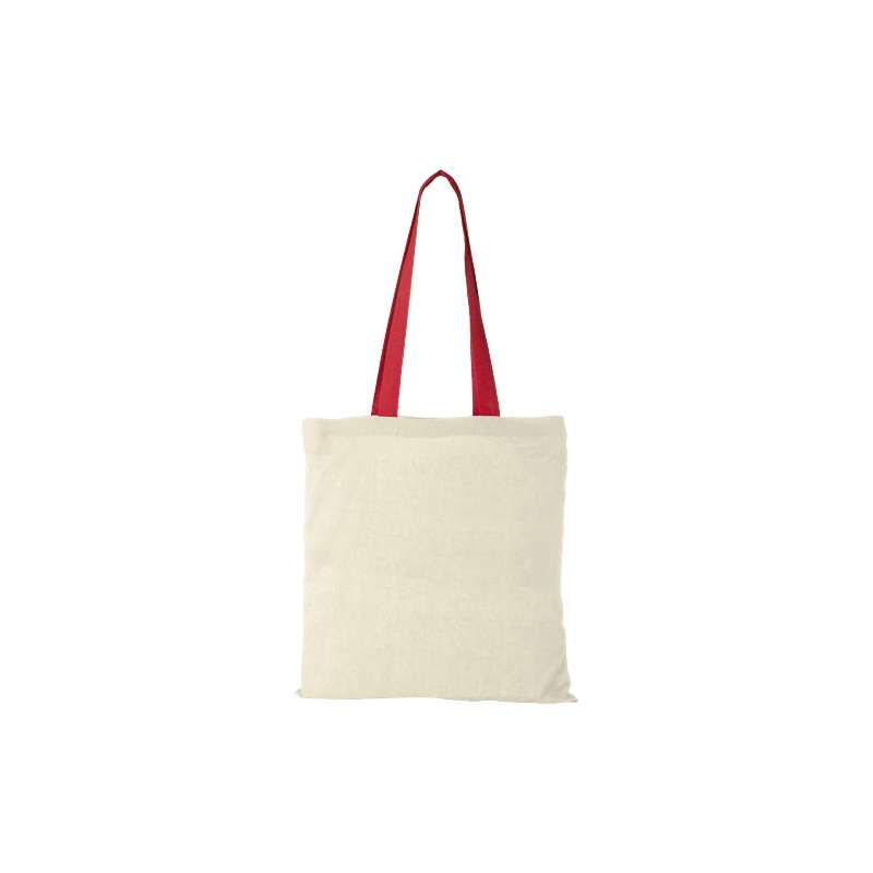 Shopping bags personalizzate con manici colorati f.to 38x42 cm. - cod. P120131