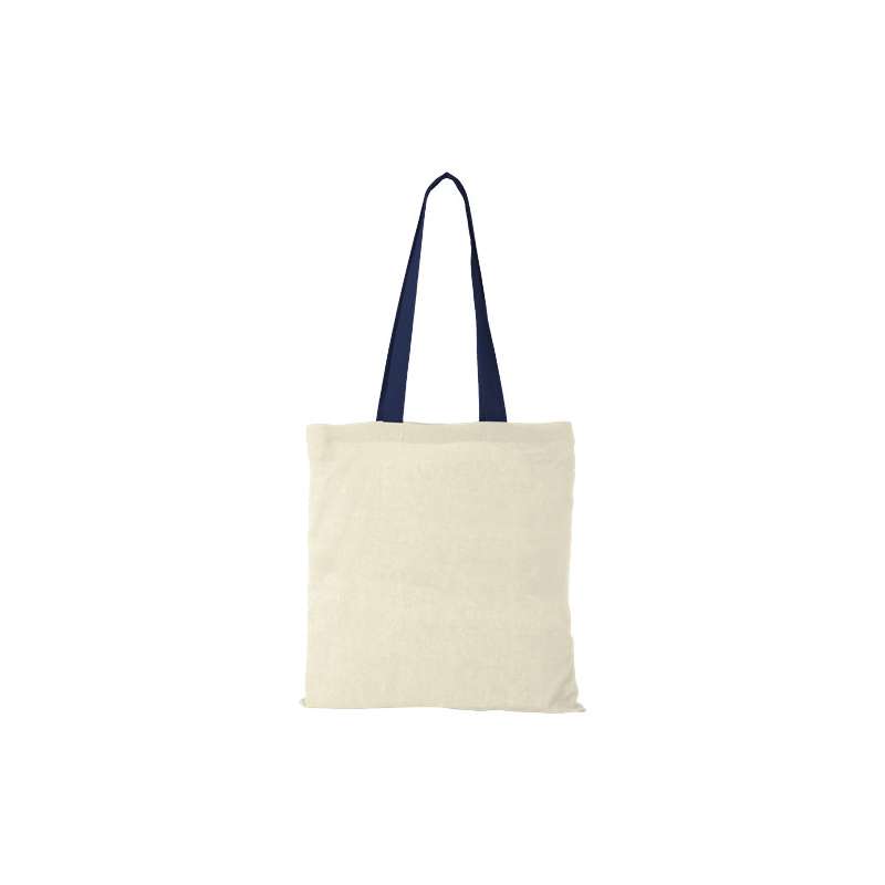 Shopping bags personalizzate con manici colorati f.to 38x42 cm. - cod. P120131