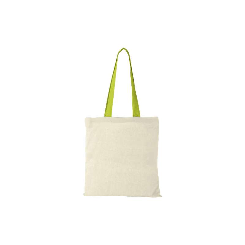 Shopping bags personalizzate con manici colorati f.to 38x42 cm. - cod. P120131
