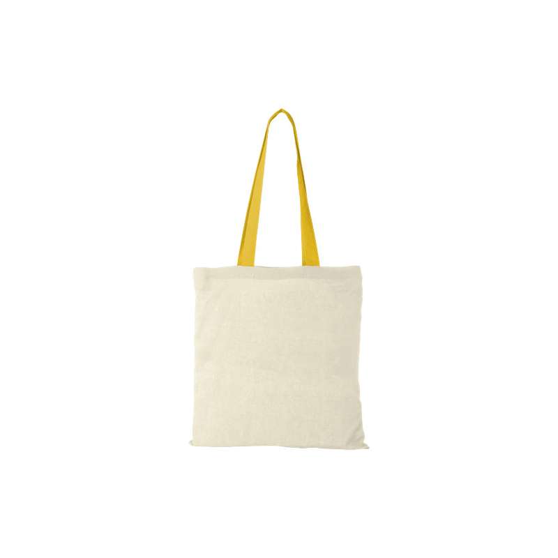Shopping bags personalizzate con manici colorati f.to 38x42 cm. - cod. P120131