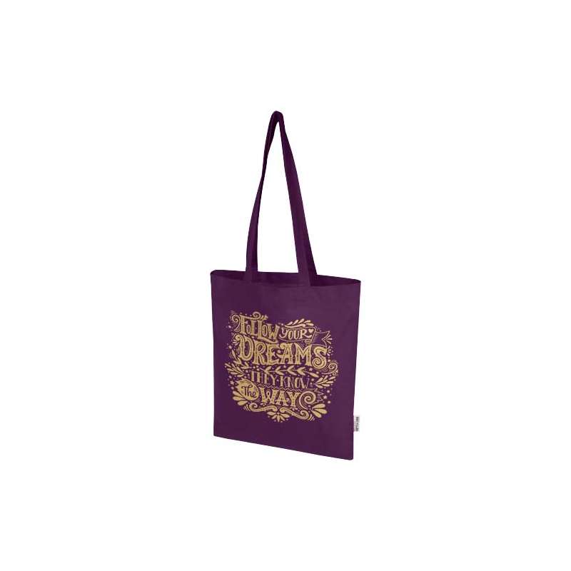 Tote Shopper in cotone riciclato f.to 38 x 42 cm. - cod. P120760