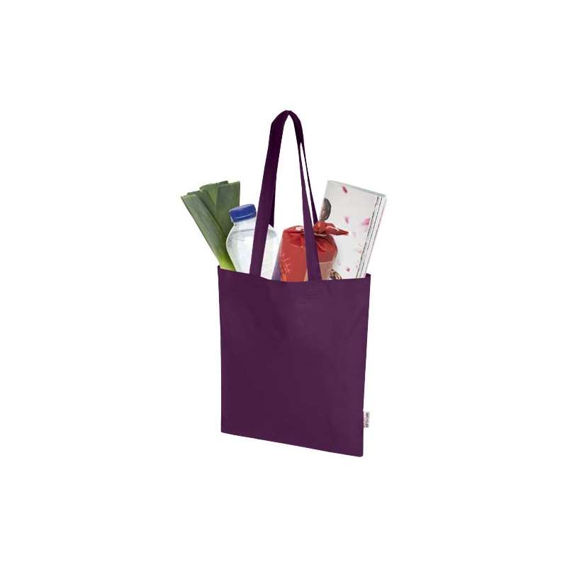 Tote Shopper in cotone riciclato f.to 38 x 42 cm. - cod. P120760