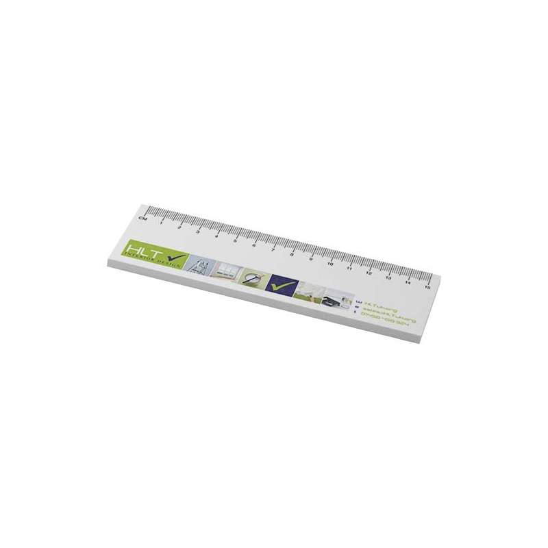 Foglietti adesivi con righello stampato da 15 cm - cod. P21261