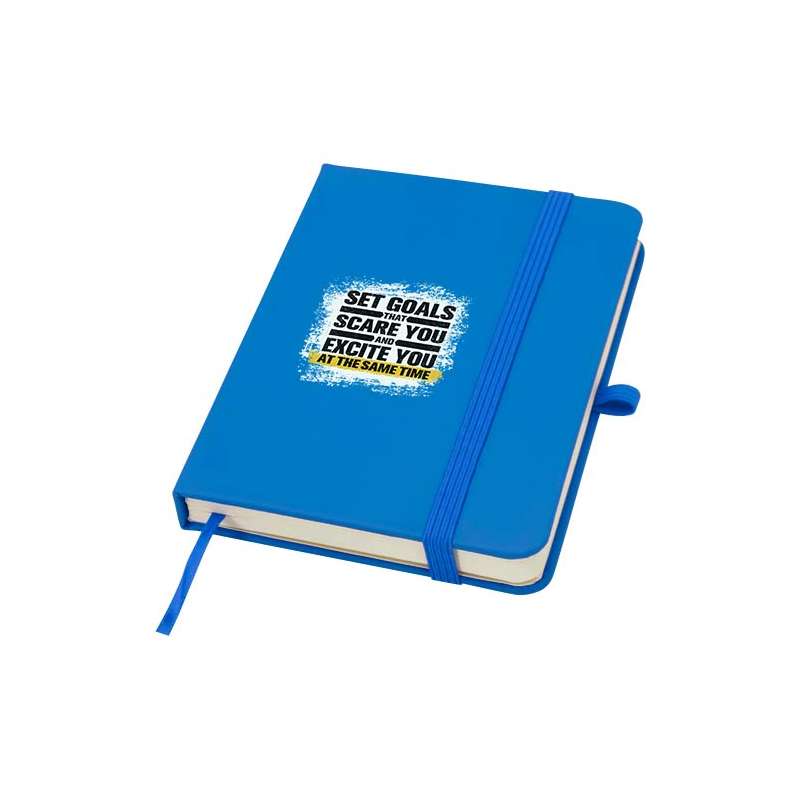 Blocco note A6 con stampa logo e 80 fogli a righe - cod. P107963