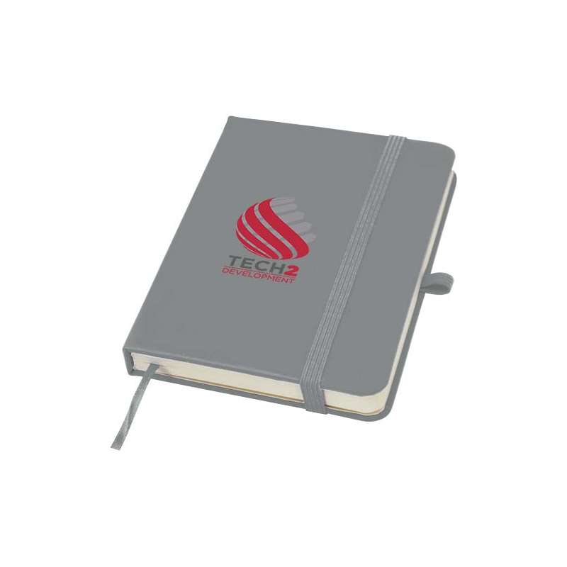 Blocco note A6 con stampa logo e 80 fogli a righe - cod. P107963