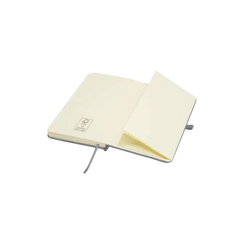 Blocco note A6 con stampa logo e 80 fogli a righe - cod. P107963