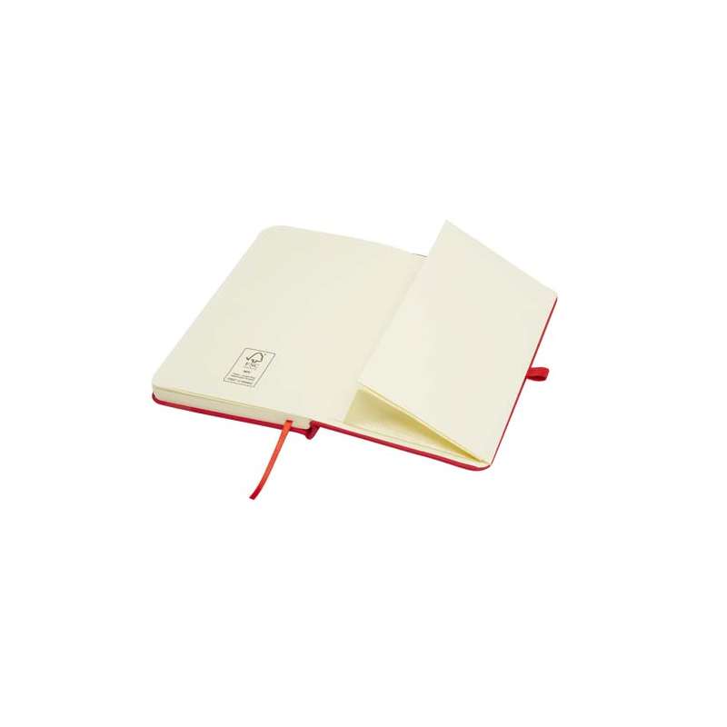 Blocco note A6 con stampa logo e 80 fogli a righe - cod. P107963