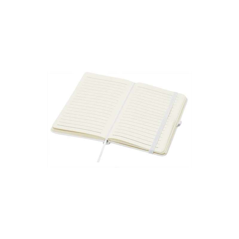 Blocco note A6 con stampa logo e 80 fogli a righe - cod. P107963