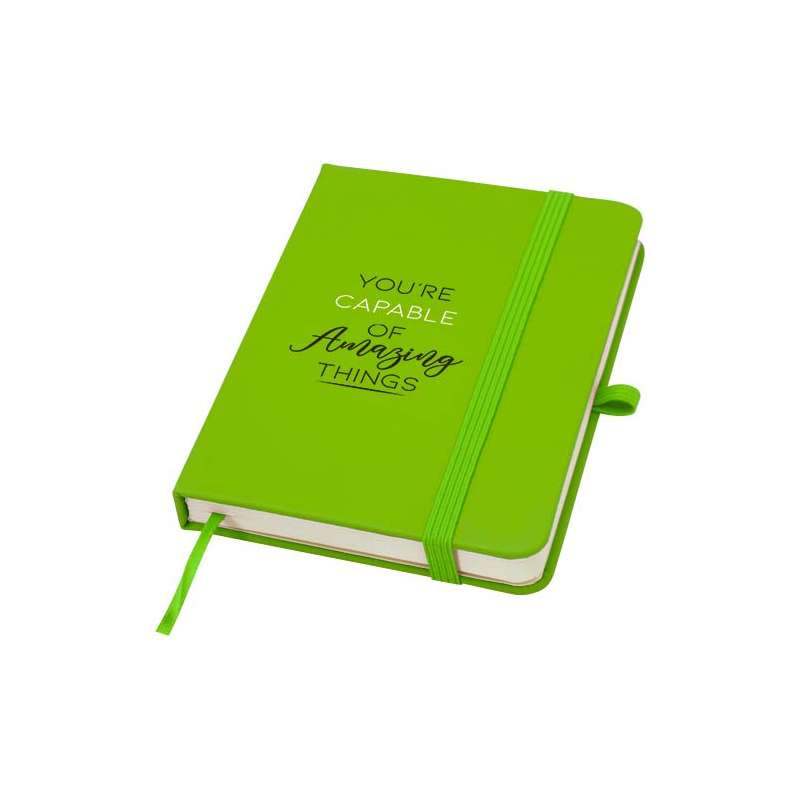 Blocco note A6 con stampa logo e 80 fogli a righe - cod. P107963