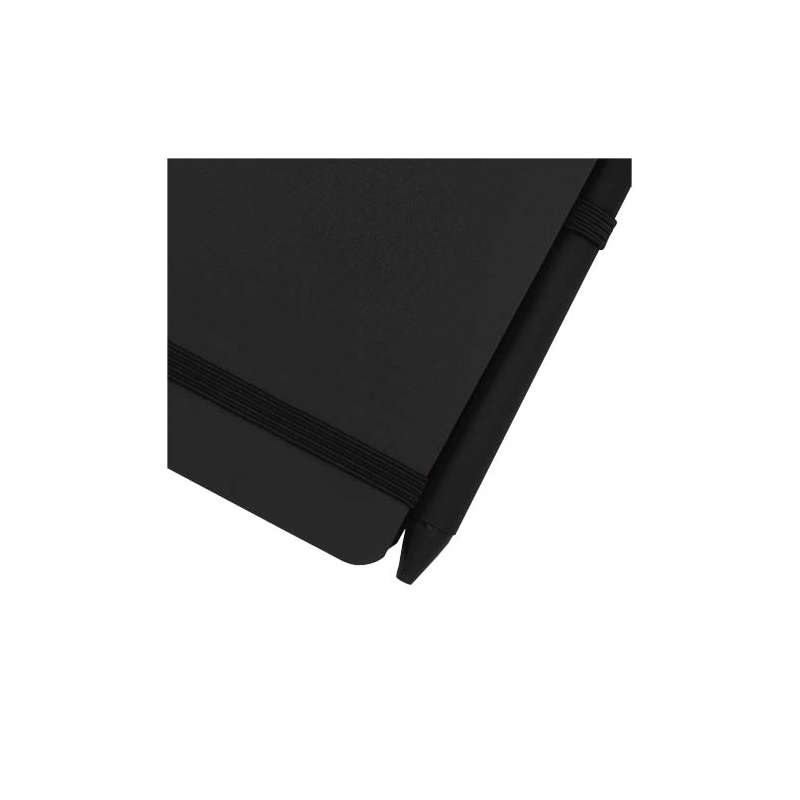 Blocco note A6 da serigrafare con penna e 80 fogli a righe - cod. P107902