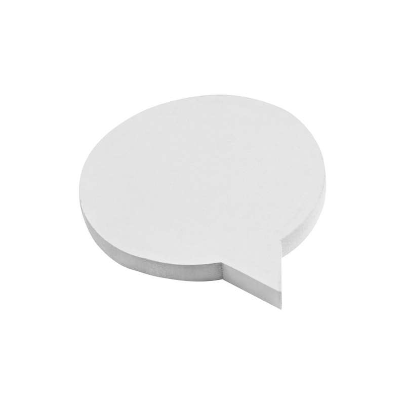 Foglietti adesivi in carta riciclata a forma di fumetto Sticky-Mate® - cod. P210186