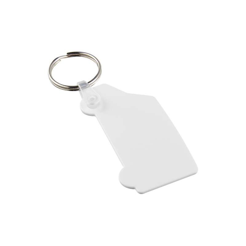 Portachiavi in materiale riciclato a forma di furgone Tait - cod. P210474