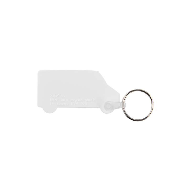 Portachiavi in materiale riciclato a forma di furgone Tait - cod. P210474