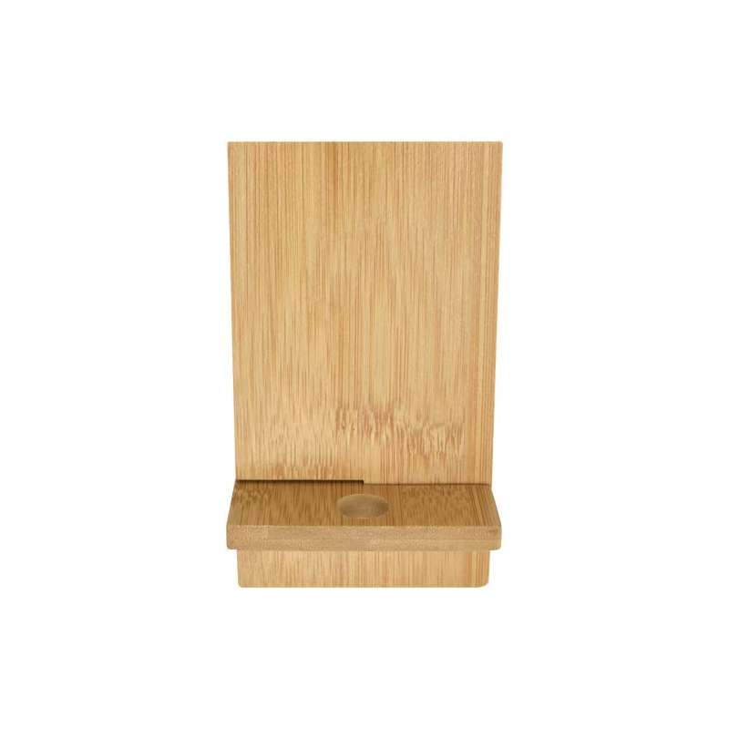 Supporto per telefono in bambù staccabile - cod. P104605