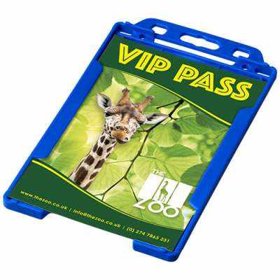 Porta badge in plastica riciclata Pierre - cod. P210194