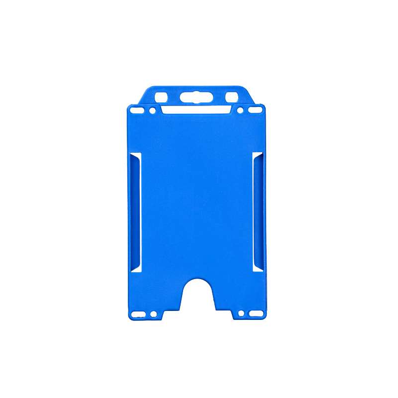 Porta badge verticale in plastica riciclata - cod. P210194