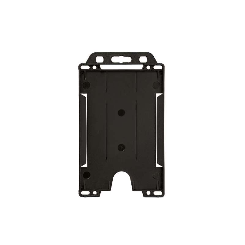 Porta badge verticale in plastica riciclata - cod. P210194