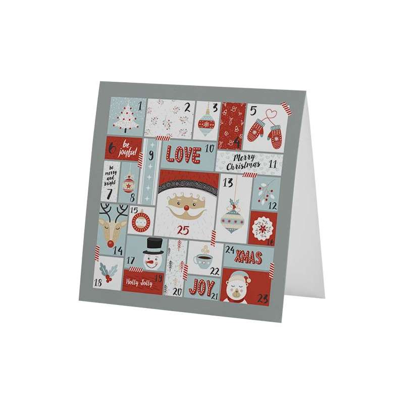 Biglietto di auguri di forma quadrata Herald - cod. P210753