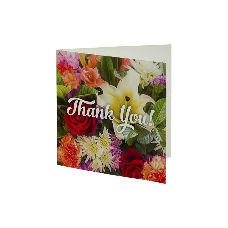 Biglietto di auguri di forma quadrata Herald - cod. P210753