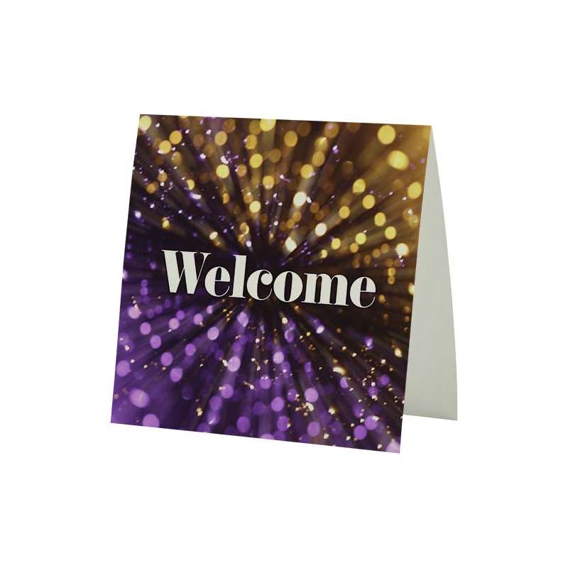 Biglietto di auguri di forma quadrata Herald - cod. P210753