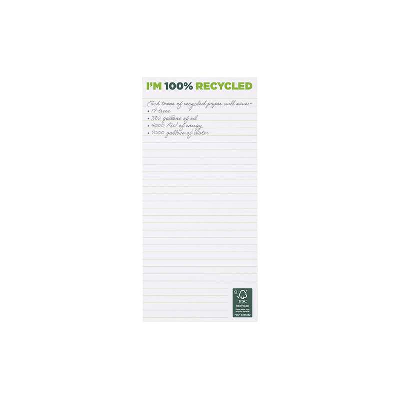 Blocco note in carta riciclata da personalizzare - cod. P21284