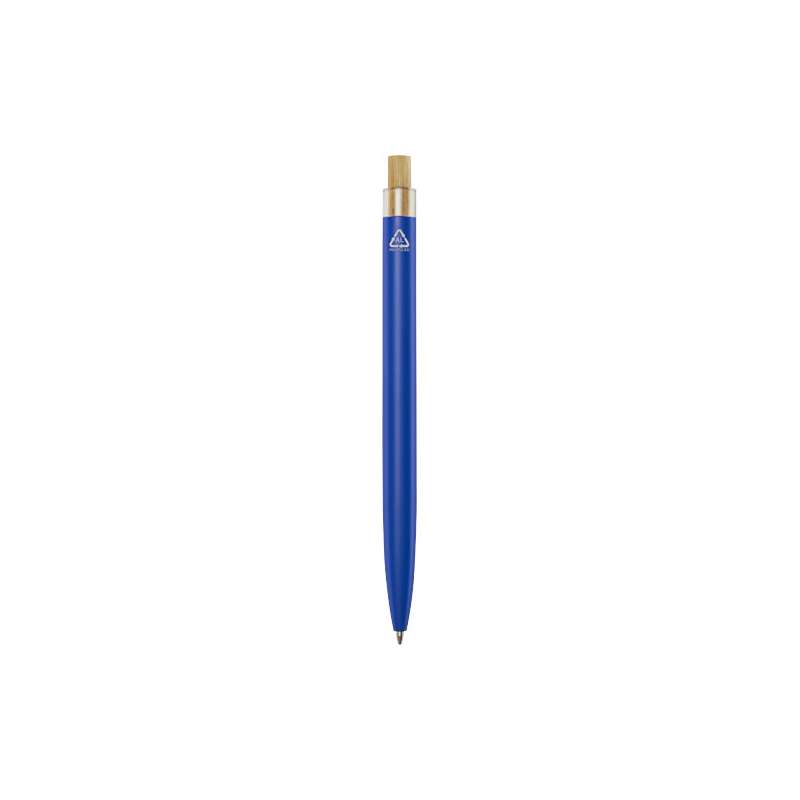 Biro con inchiostro nero in alluminio riciclato - cod. P107879