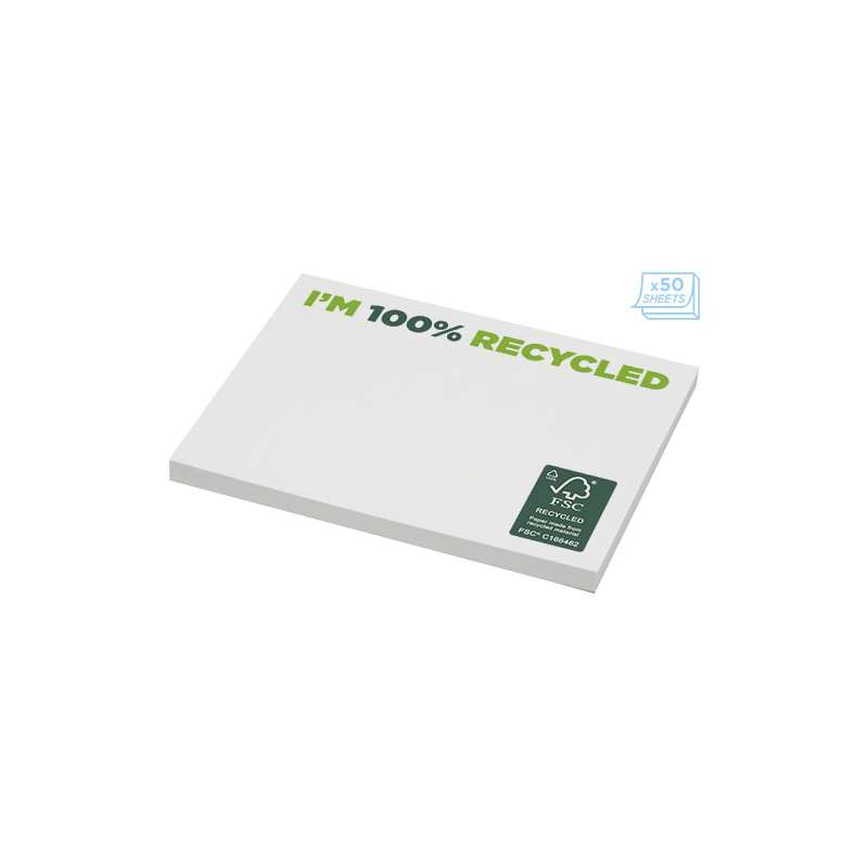 Foglietti adesivi in carta riciclata 100 x 75 mm Sticky-Mate® - cod. P21287