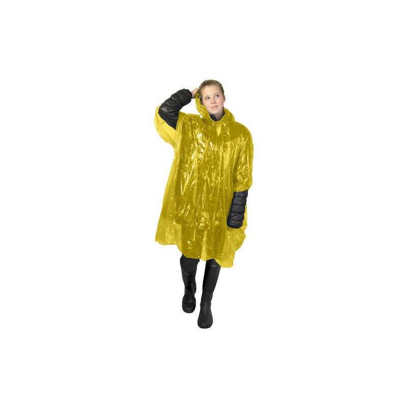 Poncho impermeabile monouso da personalizzare - cod. P109417