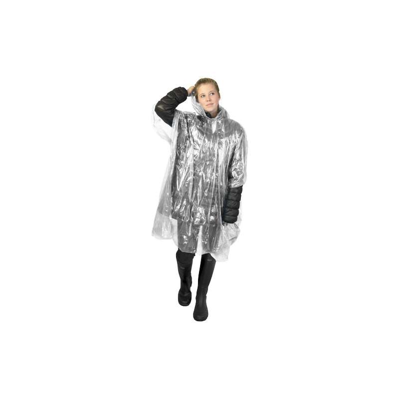 Poncho impermeabile monouso da personalizzare - cod. P109417
