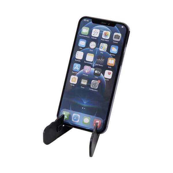 Supporto per tablet e telefono pieghevole in plastica riciclata Buna - cod. P104607