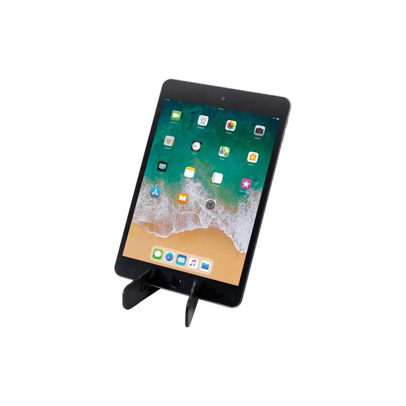 Supporto per tablet e telefono pieghevole in plastica riciclata Buna - cod. P104607