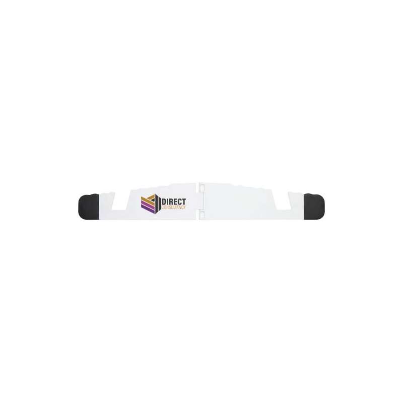Supporto per tablet e telefono pieghevole in plastica riciclata Buna - cod. P104607