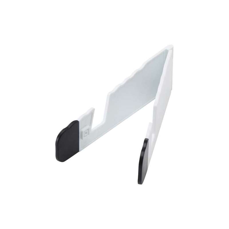 Supporto per tablet e telefono pieghevole in plastica riciclata Buna - cod. P104607