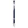 Penna a sfera con finitura argento Kish (inchiostro blu) - cod. P107975
