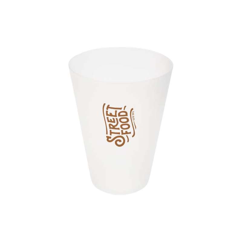 Bicchiere economico riutilizzabile in plastica da 300 ml - cod. P100854