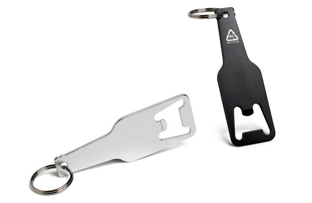 Apribottiglia in alluminio riciclato da personalizzare Apribottiglia in alluminio riciclato da personalizzare