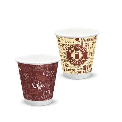 Bicchierini per caffè in carta personalizzati da 75 ml. - Cod. PU632 Bicchierini per caffè in carta personalizzati da 75 ml. - Cod. PU632
