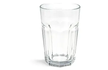 Bicchieri da cocktail in vetro temperato impilabile