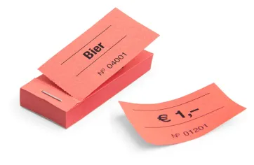 Blocchetti di buoni personalizzati