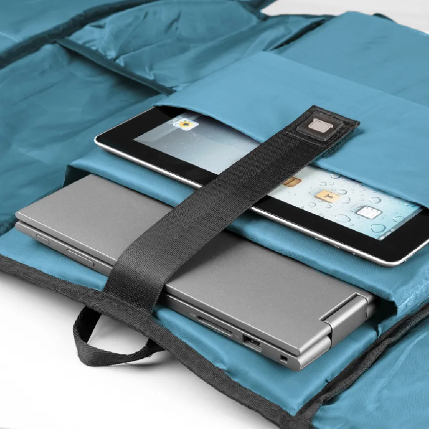 Zaino/cartella in poliestere 420d e pu - Blossom cod. CA035