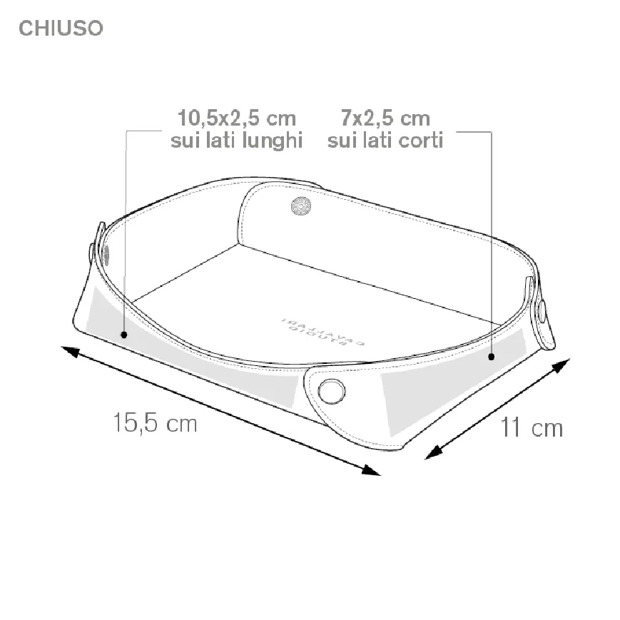 Svuotatasche bicolore - Comfort pocket cod. CA077