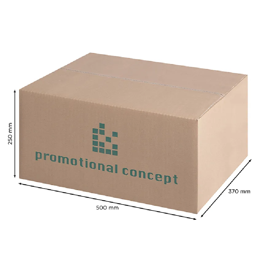 Cartoni doppia onda personalizzati f.to 50 x 37 x 25h - cod. CR001